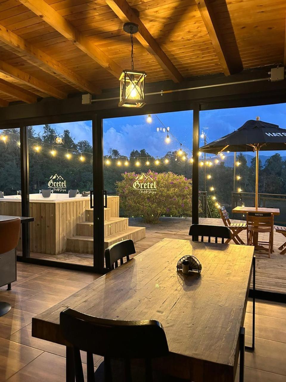 Gretel Chalets Suizo Guatapé Buitenkant foto